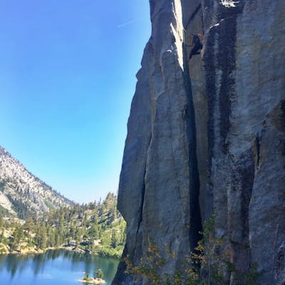 Rock Climb at Eagle Lake Cliffs