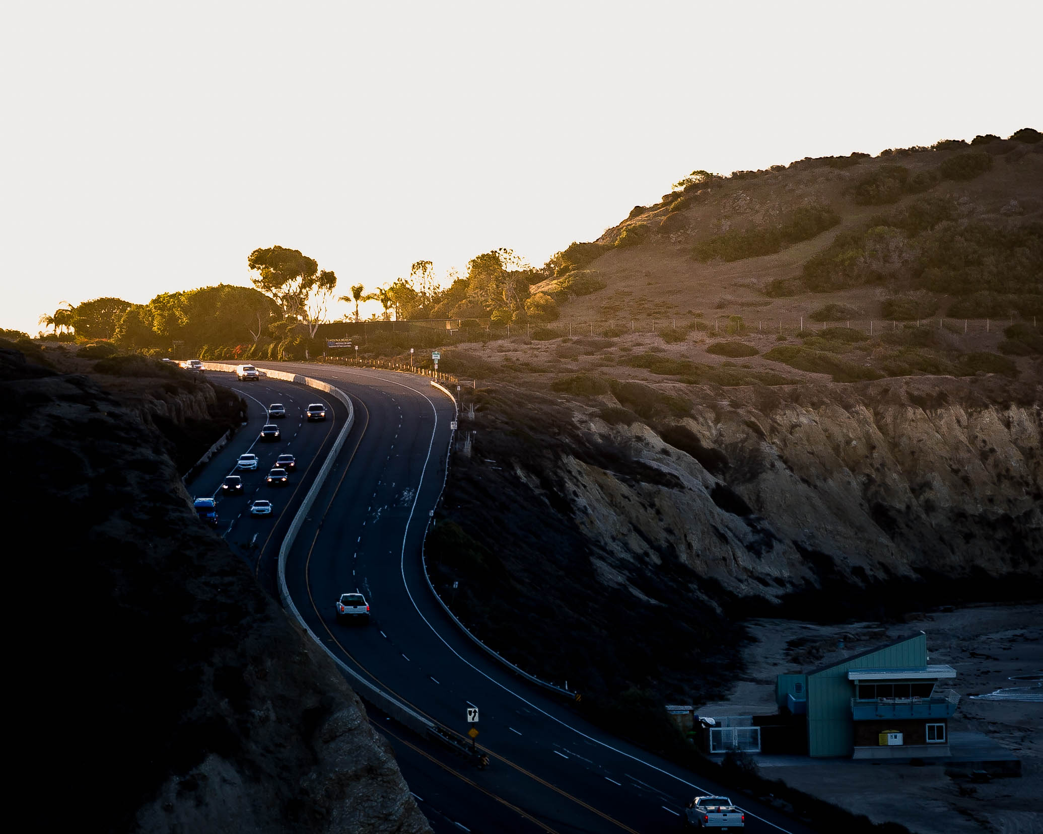 Photograph the Pacific Coast Highway over Crystal Cove Beach