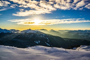 Ski the "Peak To Creek" in Whistler