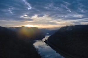 Watch a Sunrise at Hawks Nest Overlook