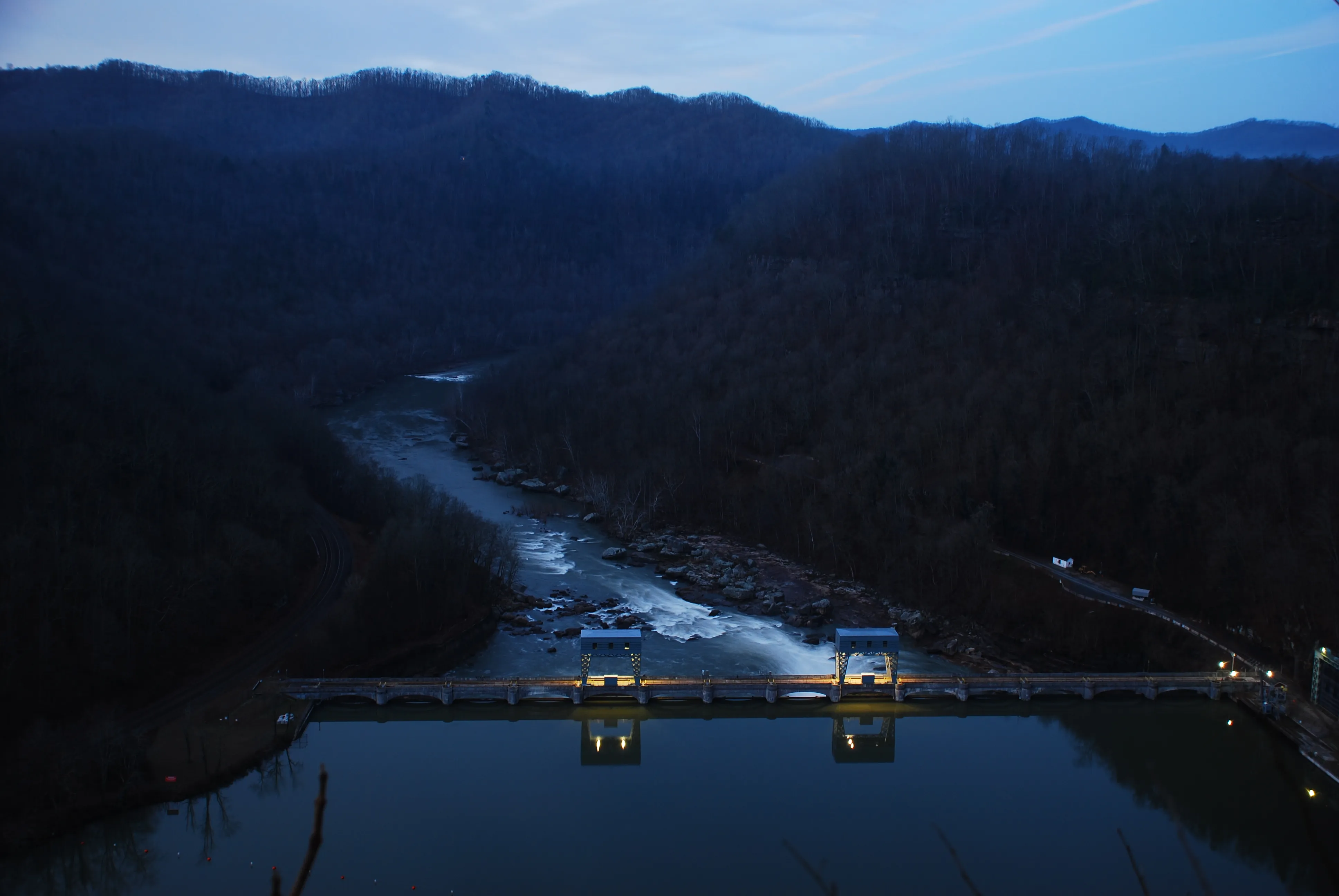 Watch a Sunrise at Hawks Nest Overlook