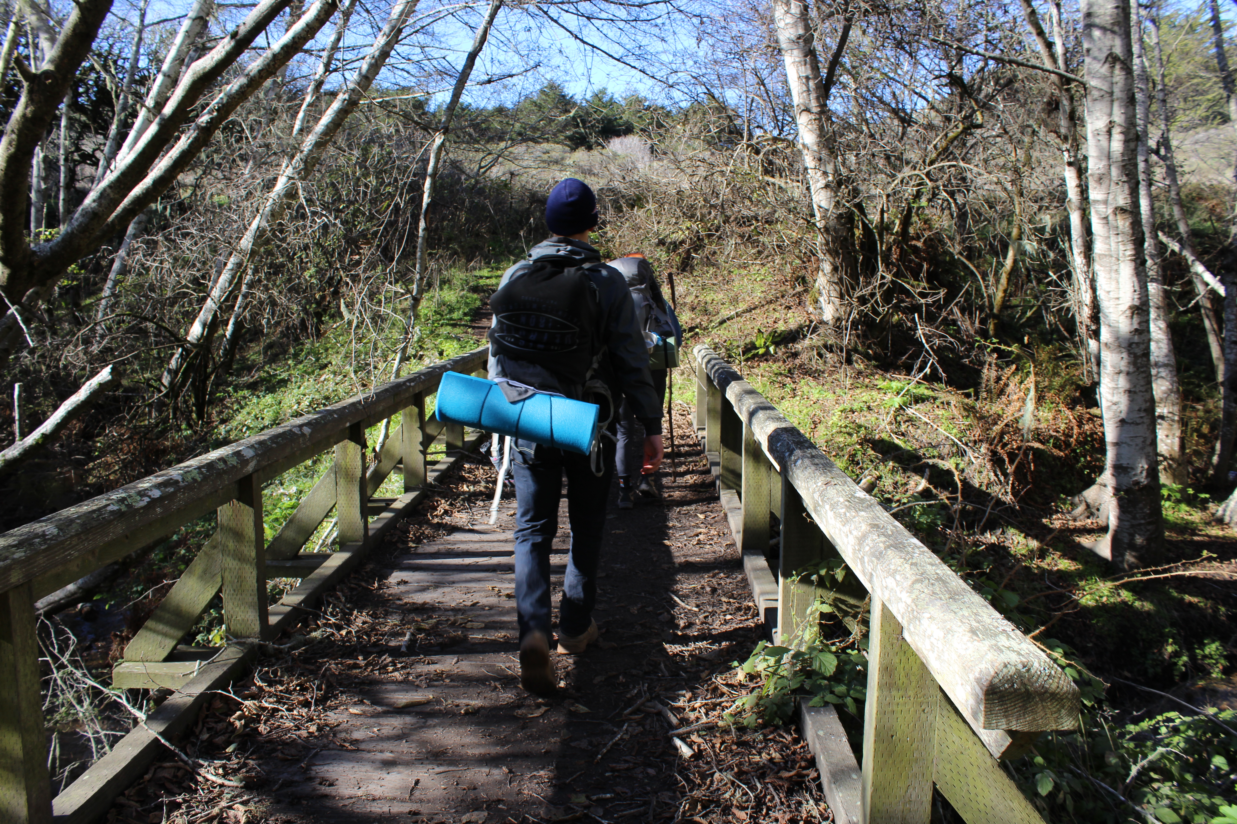Backpack to Coast Camp in Point Reyes via Palomarin Trailhead