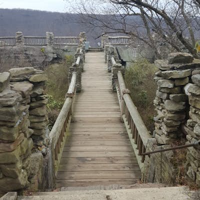 Take in the View at Coopers Rock Overlook