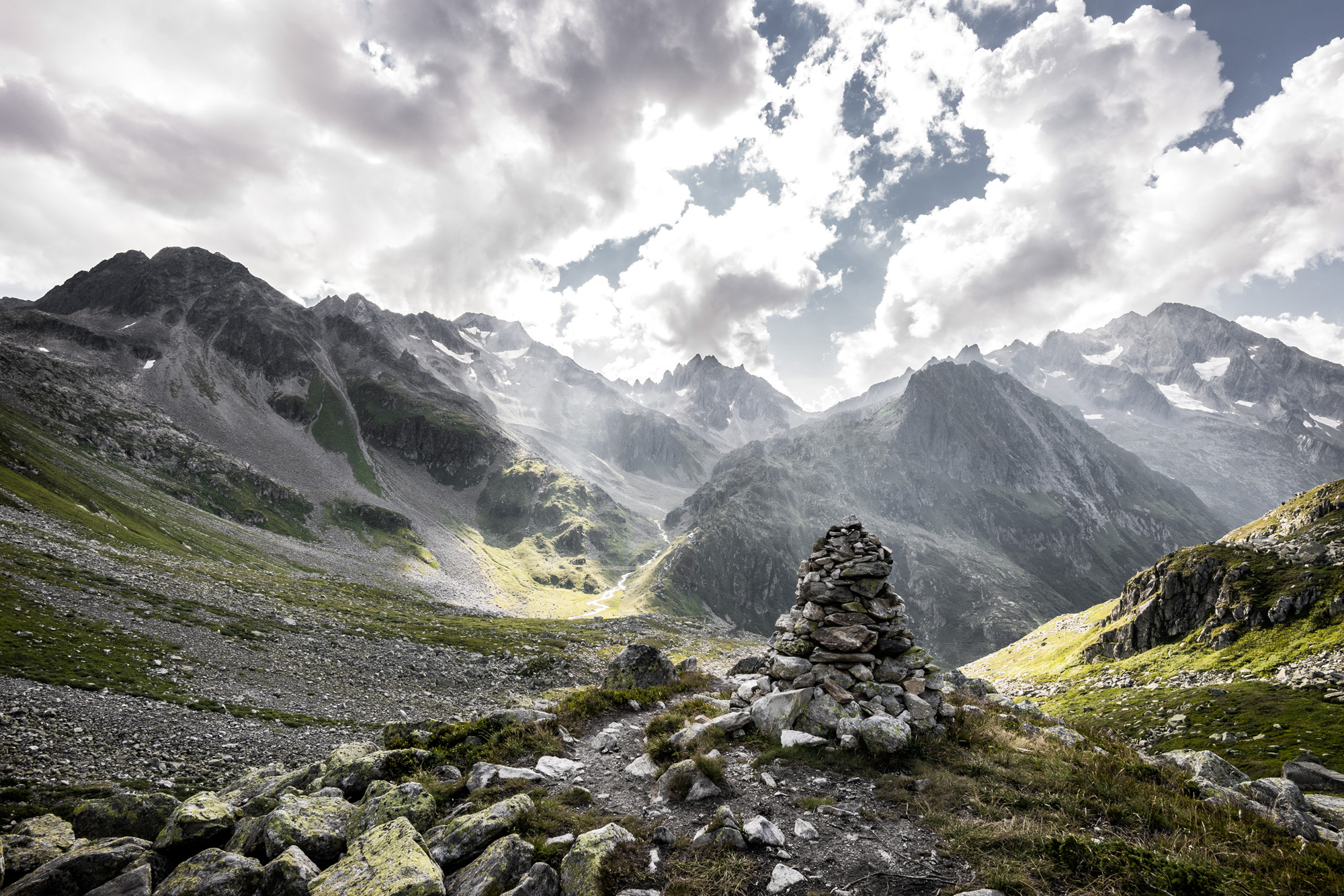 Hike from Bristen to Sedrun via the Gotthard Tunnel