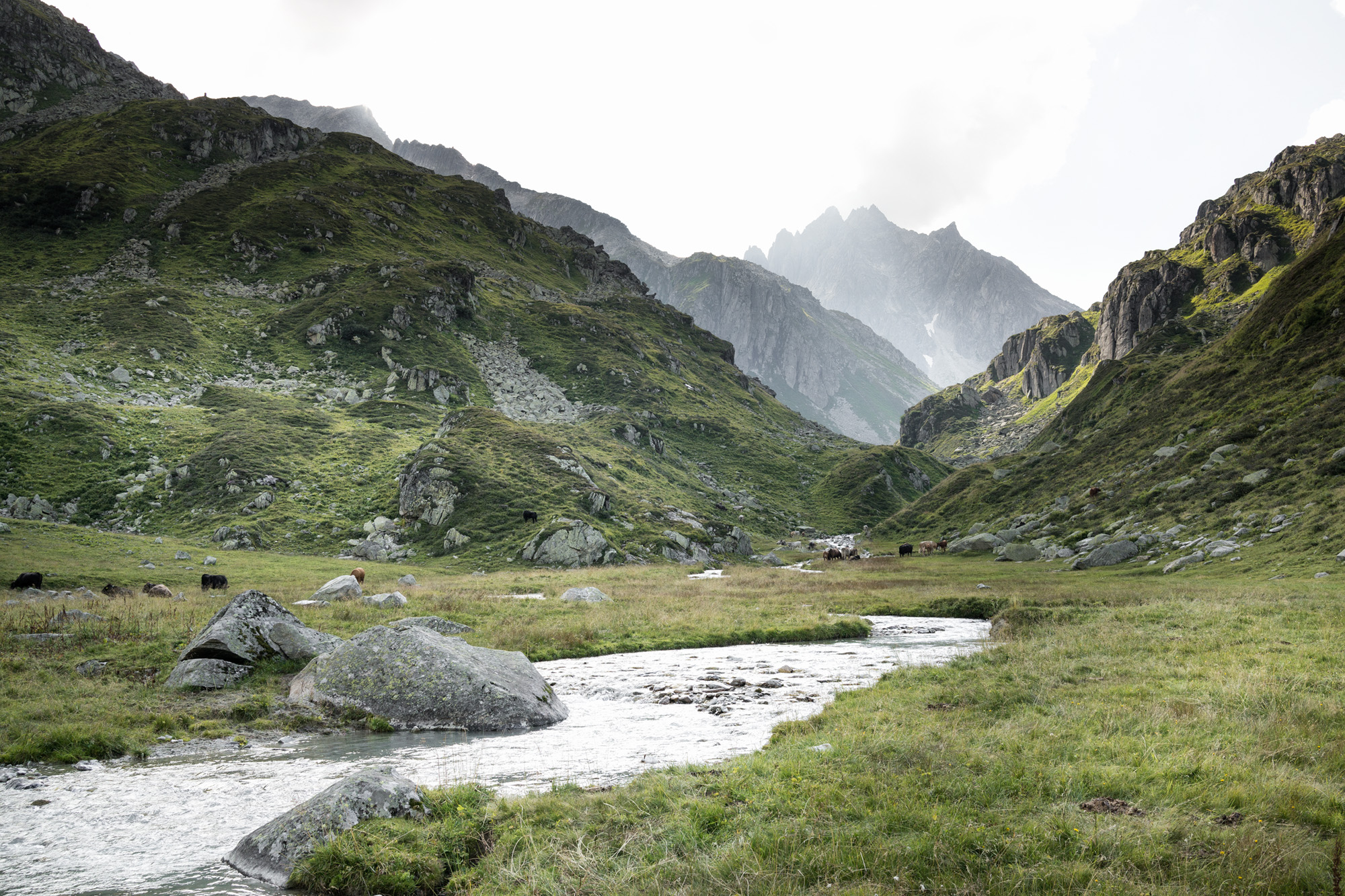 Hike from Bristen to Sedrun via the Gotthard Tunnel