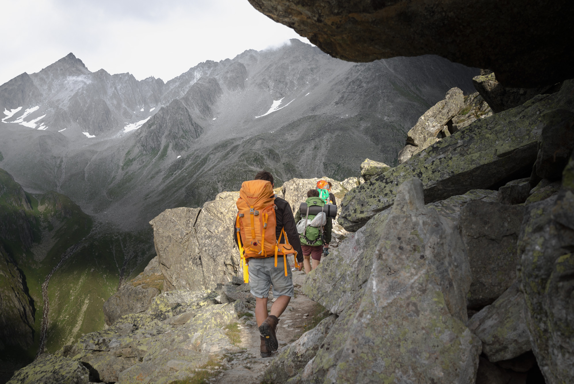Hike from Bristen to Sedrun via the Gotthard Tunnel