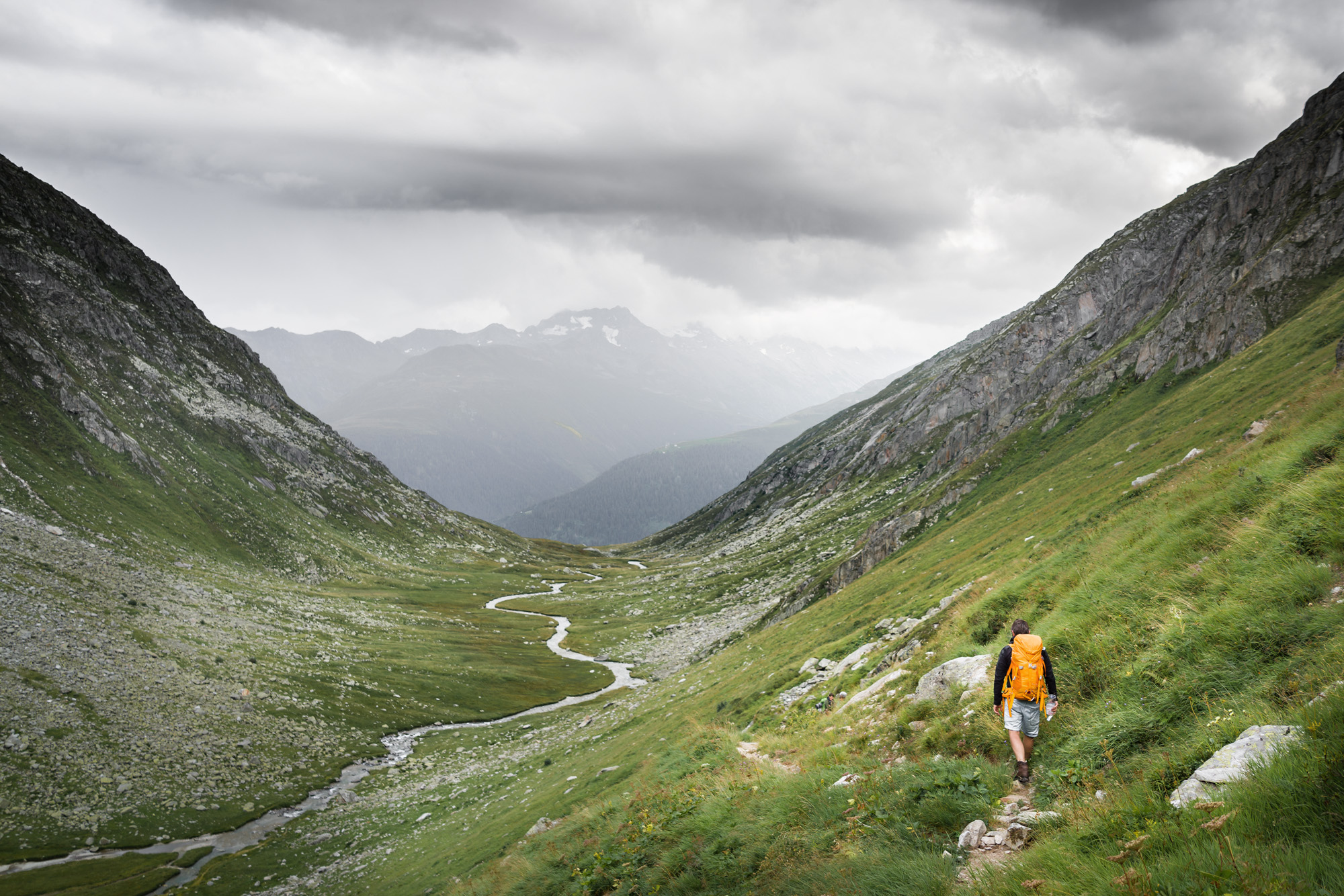 Hike from Bristen to Sedrun via the Gotthard Tunnel