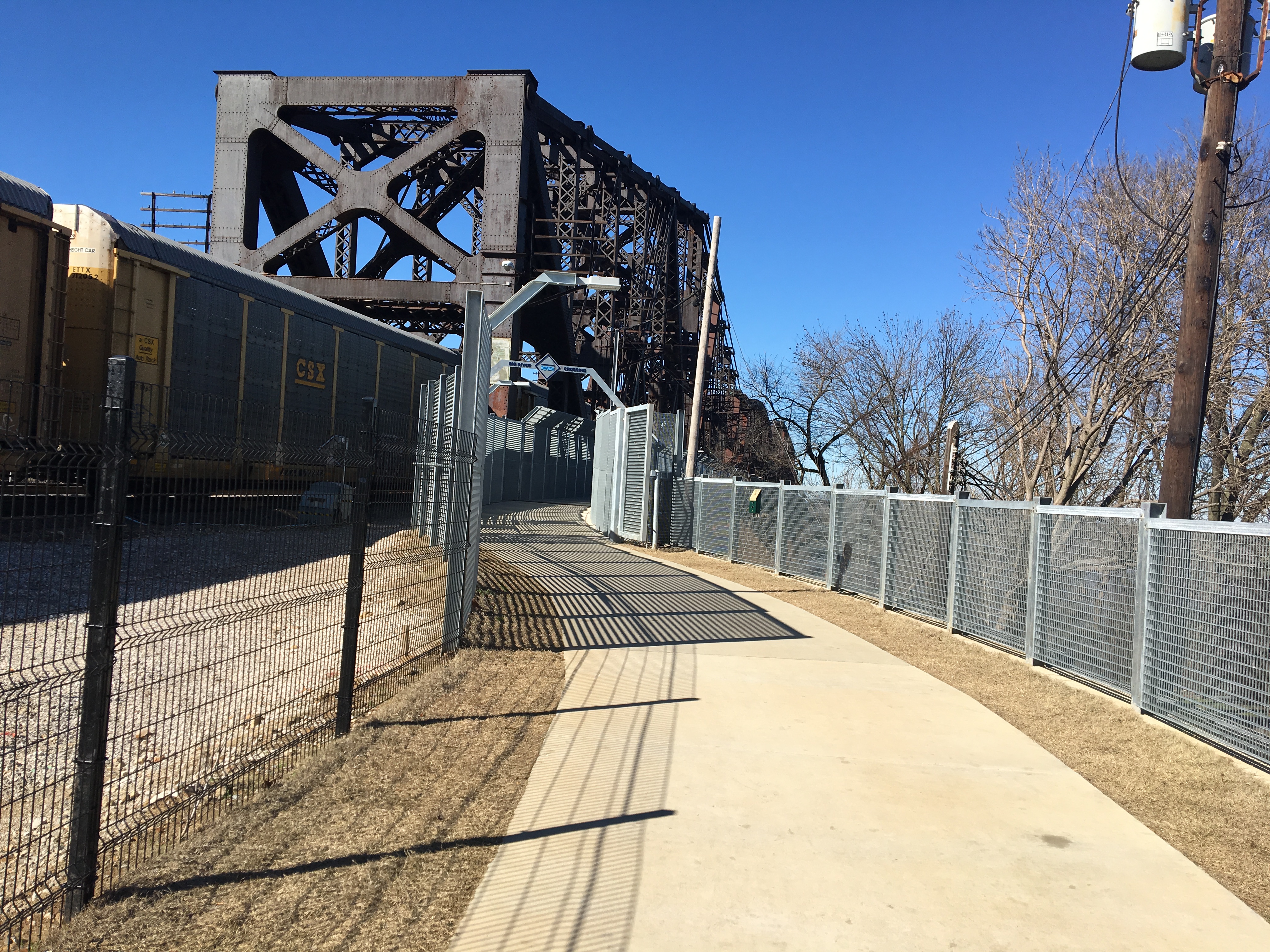 Bike or Walk Across the Big River Crossing
