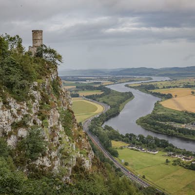 Take in the View at Kinnoull Hill, Scotland