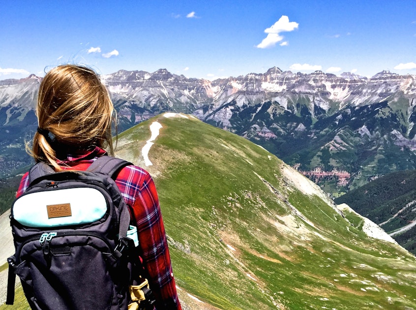 Hike to Gold Hill Stairs in Telluride, Telluride Ski Resort