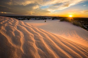 Gypsum Sand Dunes, Guadalupe Mountains NP