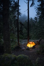 Dispersed Camp near Beaver Creek Group Camp, Mt. Baker Snoqualmie NF