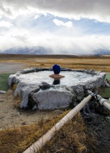 Soak in Mammoth's Hilltop Hot Springs