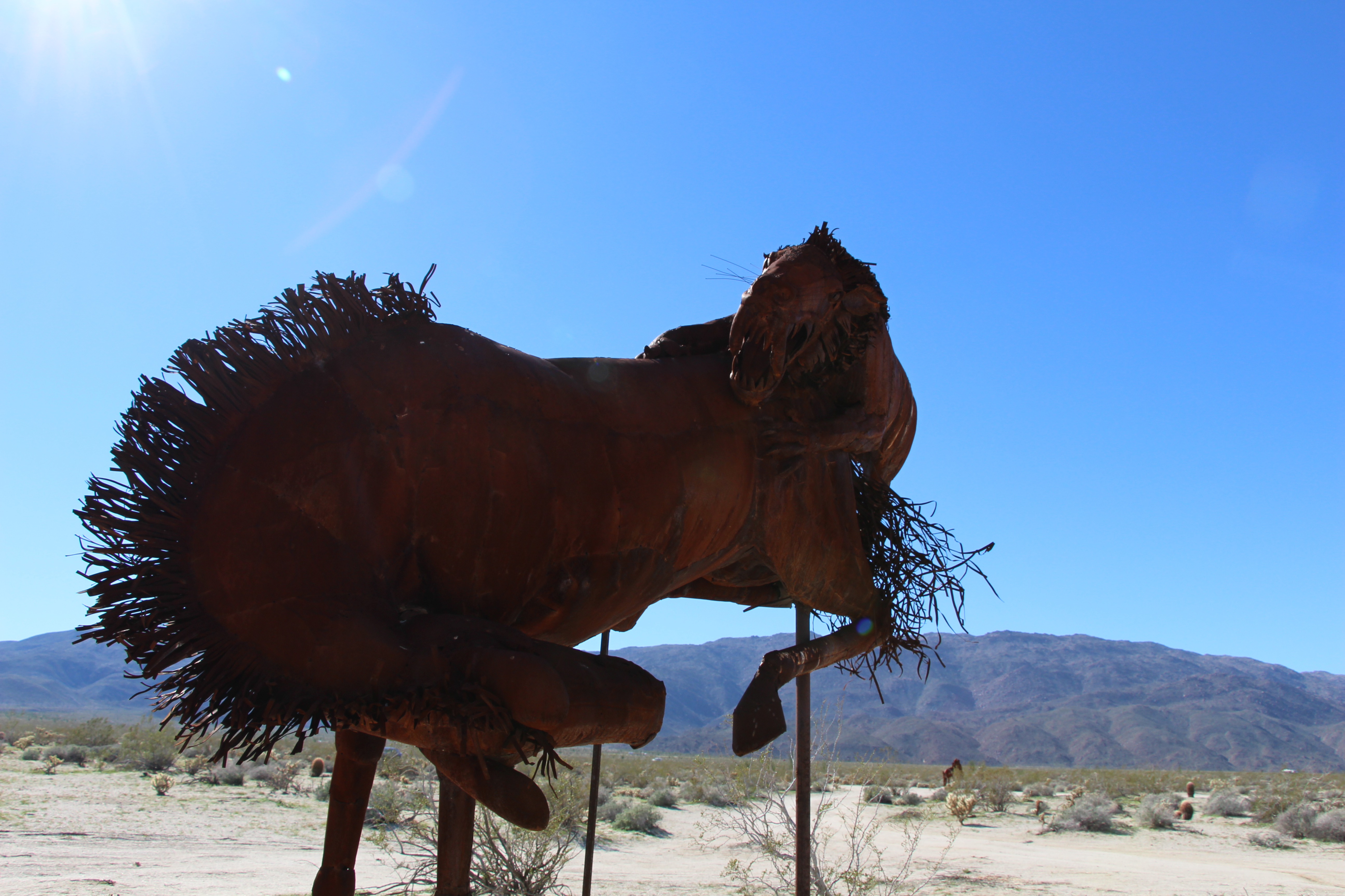 Anza Borrego Metal Sculptures