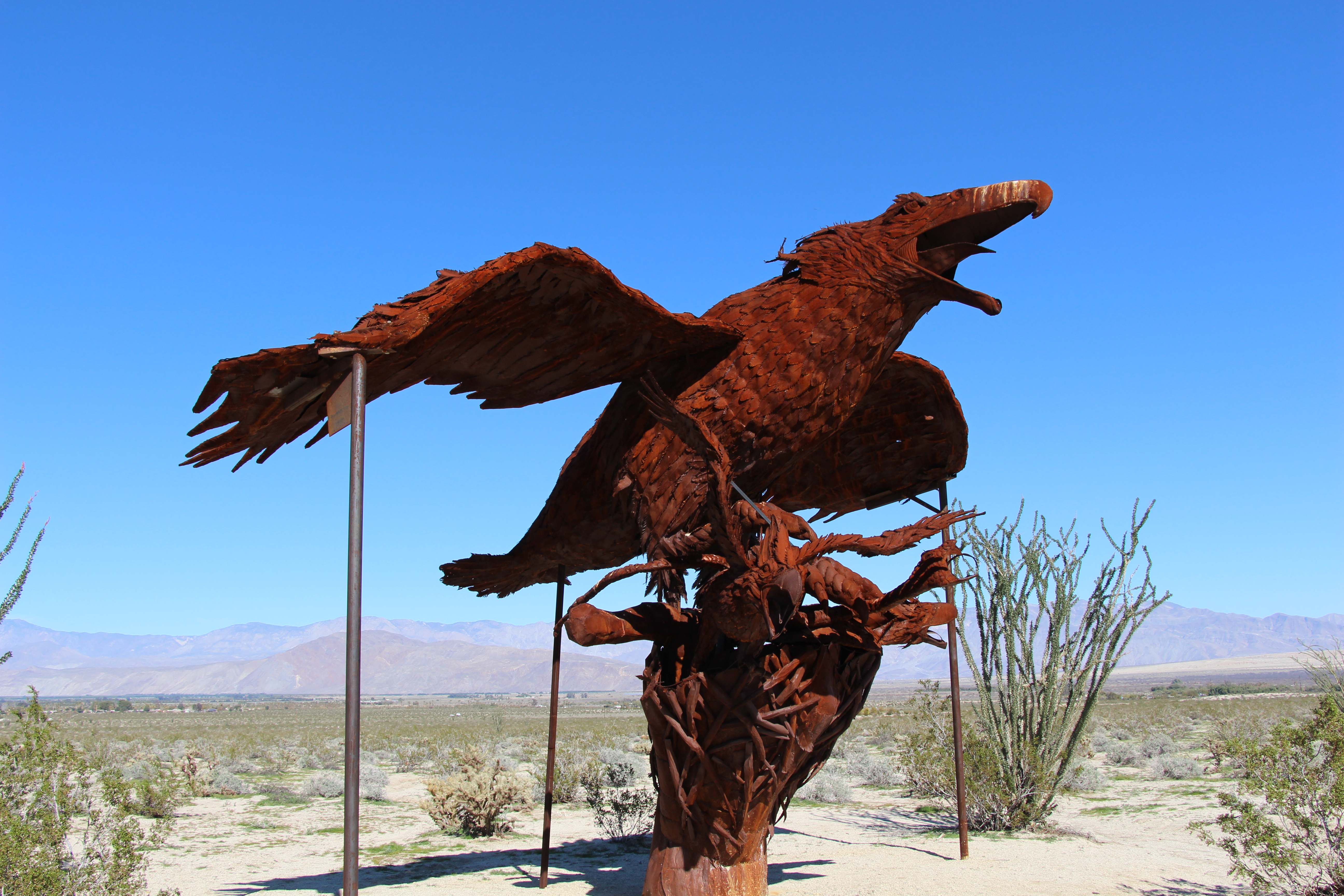 Anza Borrego Metal Sculptures