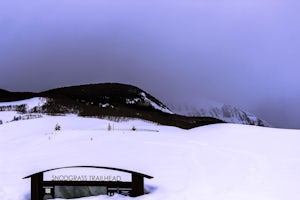 Backcountry Ski at Snodgrass Mountain