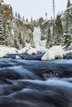 Snowshoe or XC Ski to Tumalo Falls