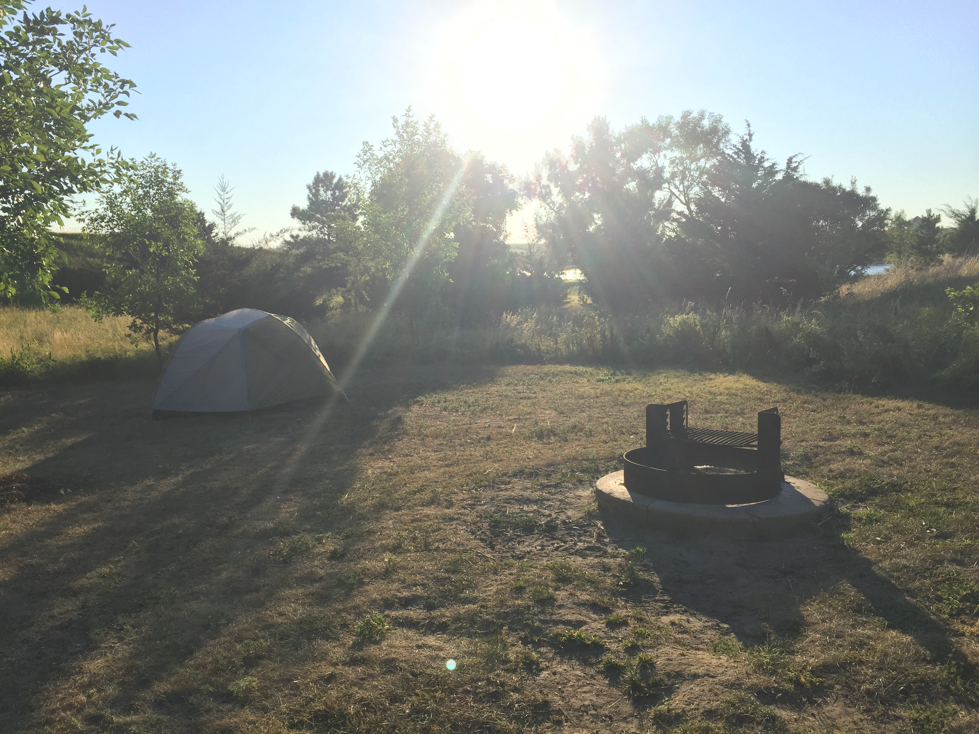 Camp at Lake Vermillion Recreation Area