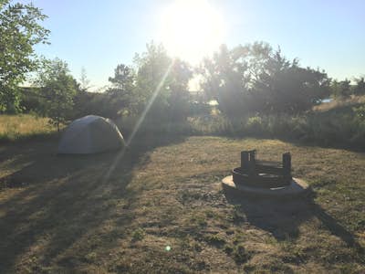 Camp at Lake Vermillion Recreation Area