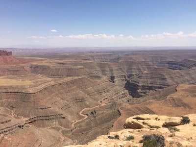 Take in the view at Muley Point