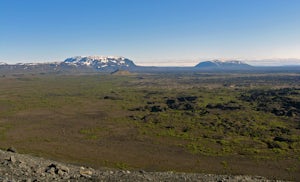 Hike Hverfjall and Dimmuborgir