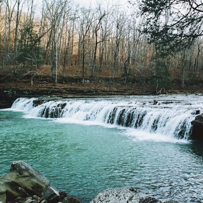 Hike to Richland Falls and Twin Falls of Richland Creek