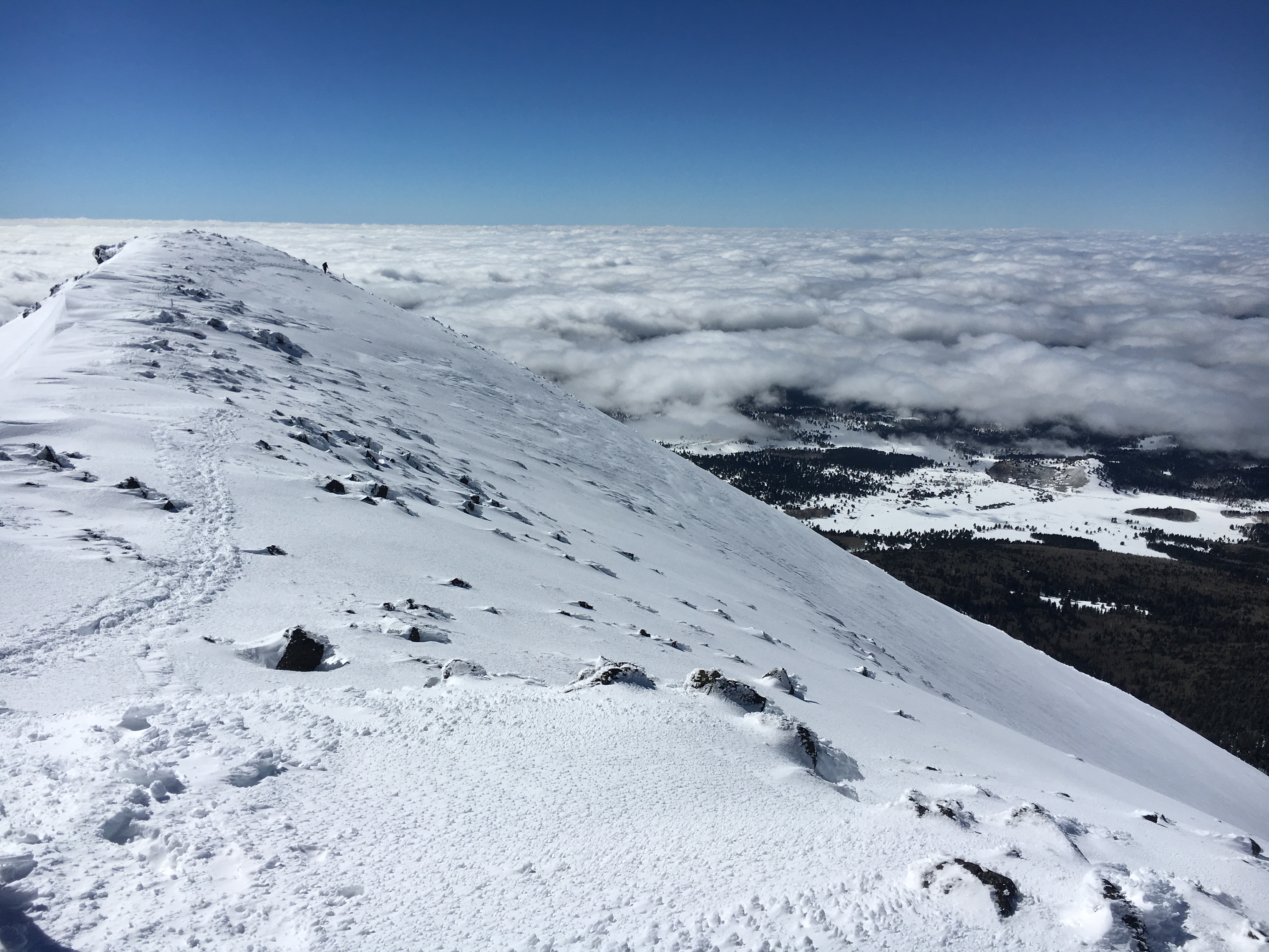 Winter Summit Humphreys Peak, Arizona
