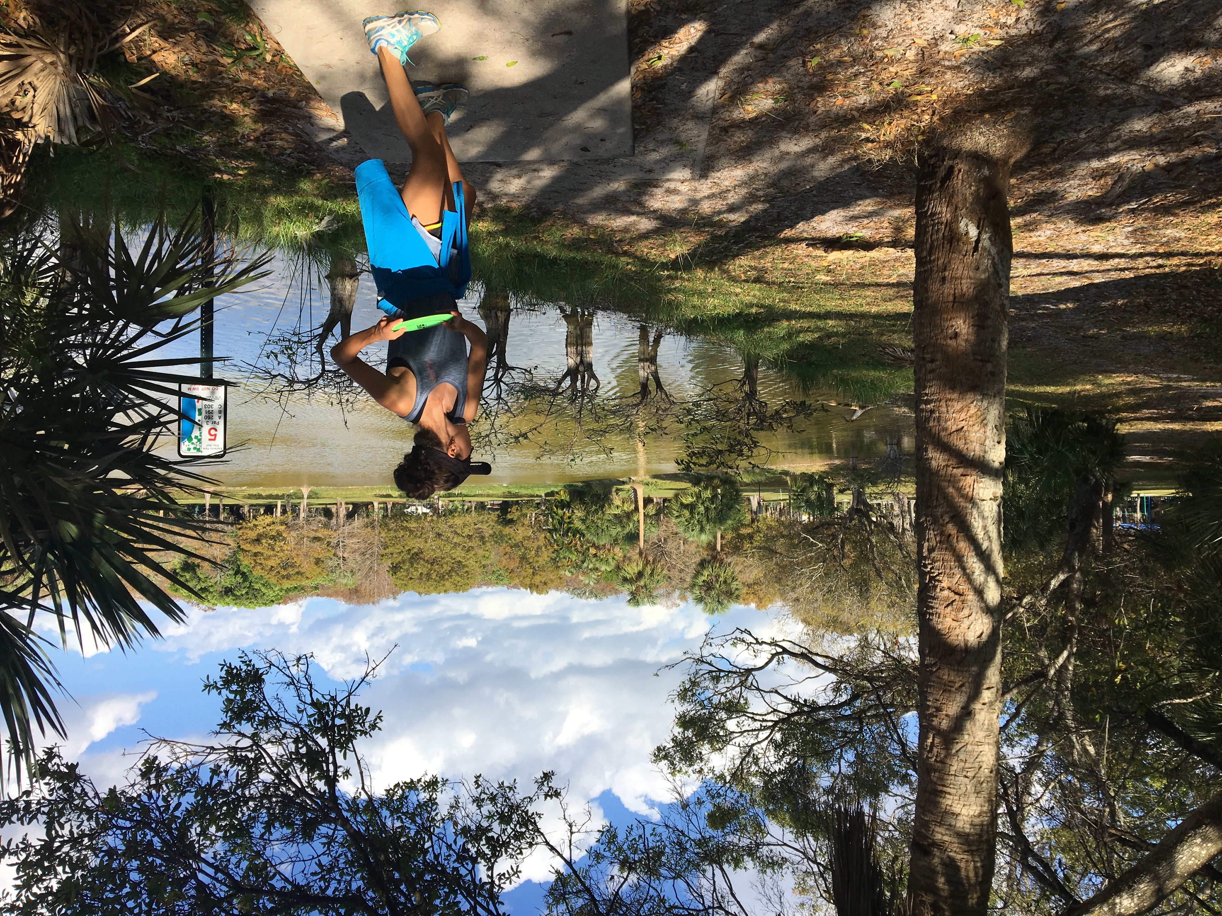 Frisbee Golf at Easterlin Park