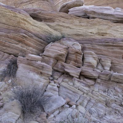 Hike to Pink Canyon in Valley of Fire State Park