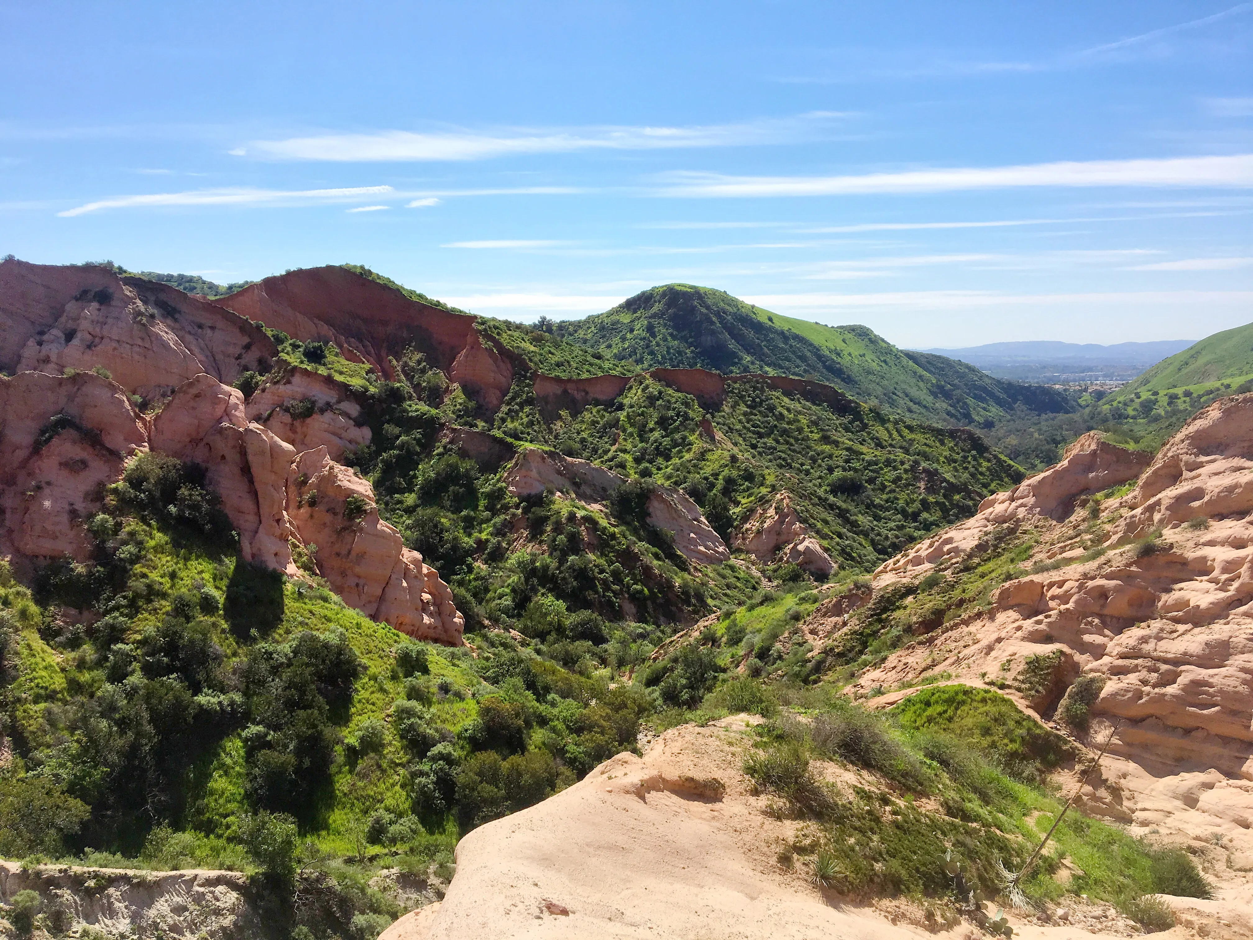 Hike Borrego Canyon to Red Rock Canyon Trails, Lake Forest, California