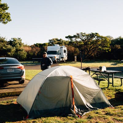 Camp at Nehalem Bay State Park