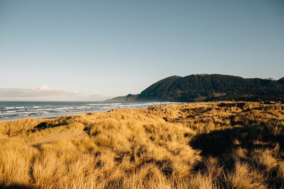 Camp at Nehalem Bay State Park, Oregon