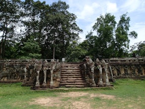 Explore the Terrace of the Elephants