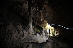 Hike through the New River Cave