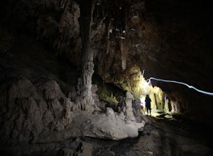 Hike through the New River Cave