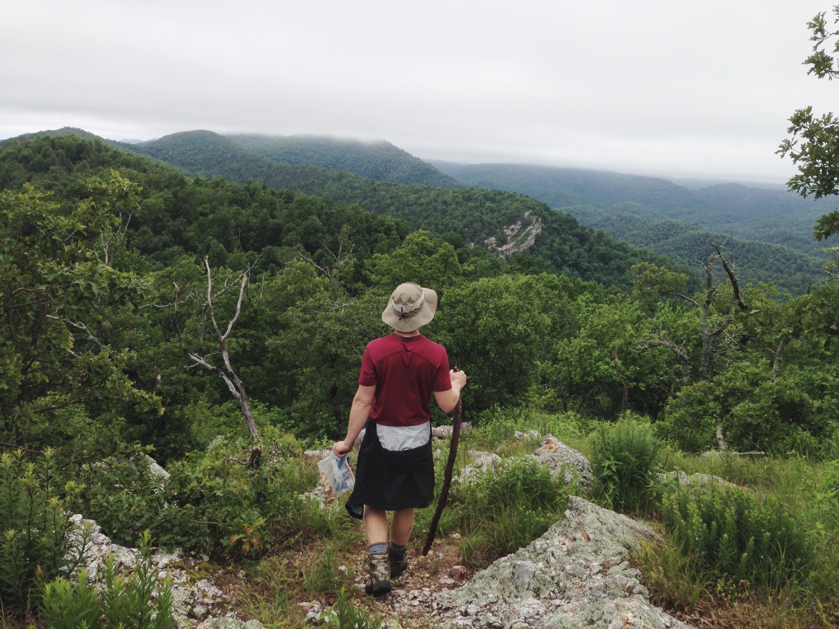 Backpack the Eagle Rock Loop, Caddo Gap, Arkansas