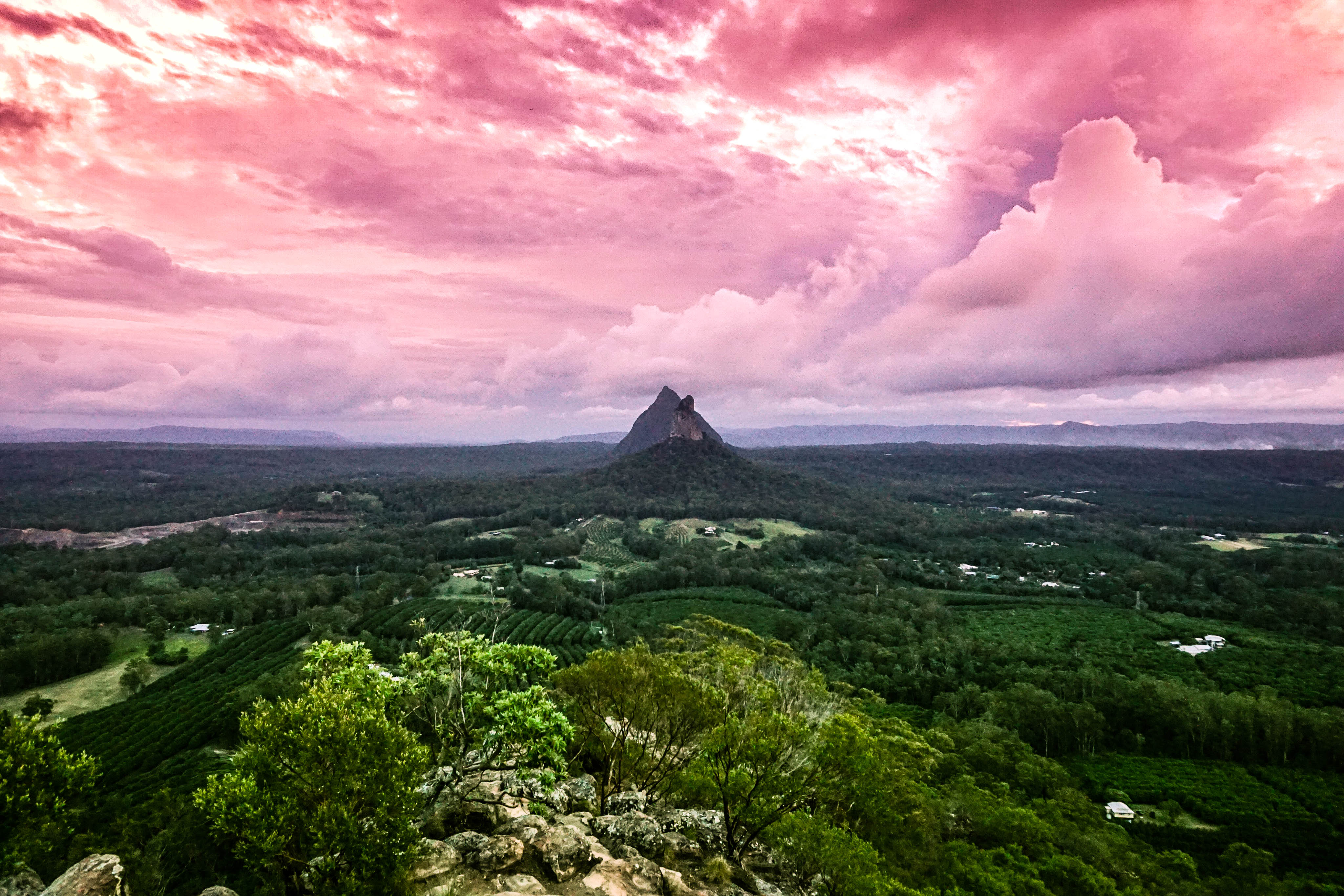 Hike to the Summit of Mount Ngungun, Glass House Mountains, Queensland