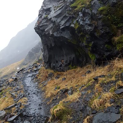 Short Hike to the oldest pool in Iceland - Seljavallalaug