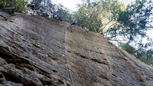 Rock Climb Tectonic Wall in Muir Valley