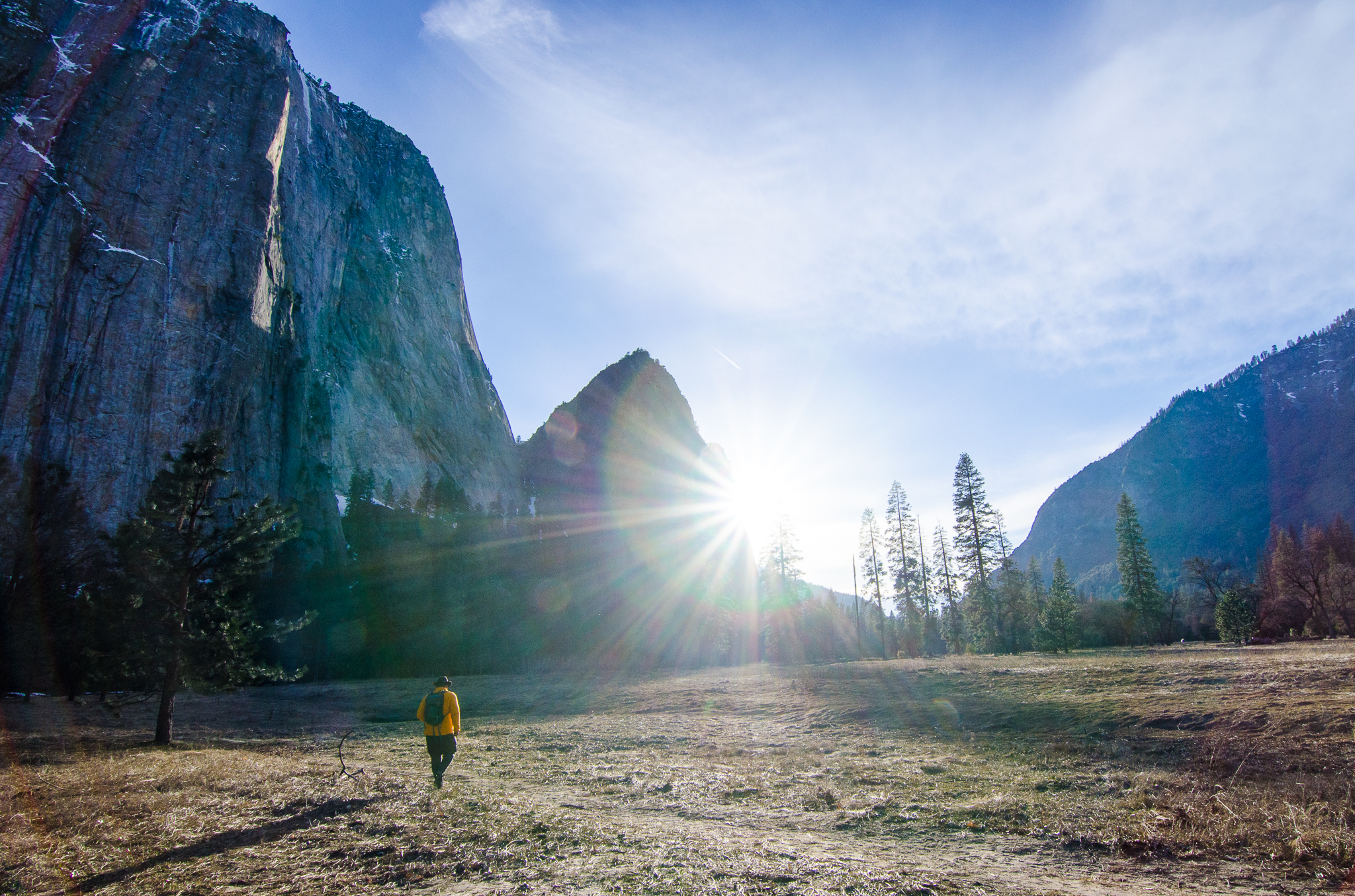 Watch the Sunset in El Capitan Meadow