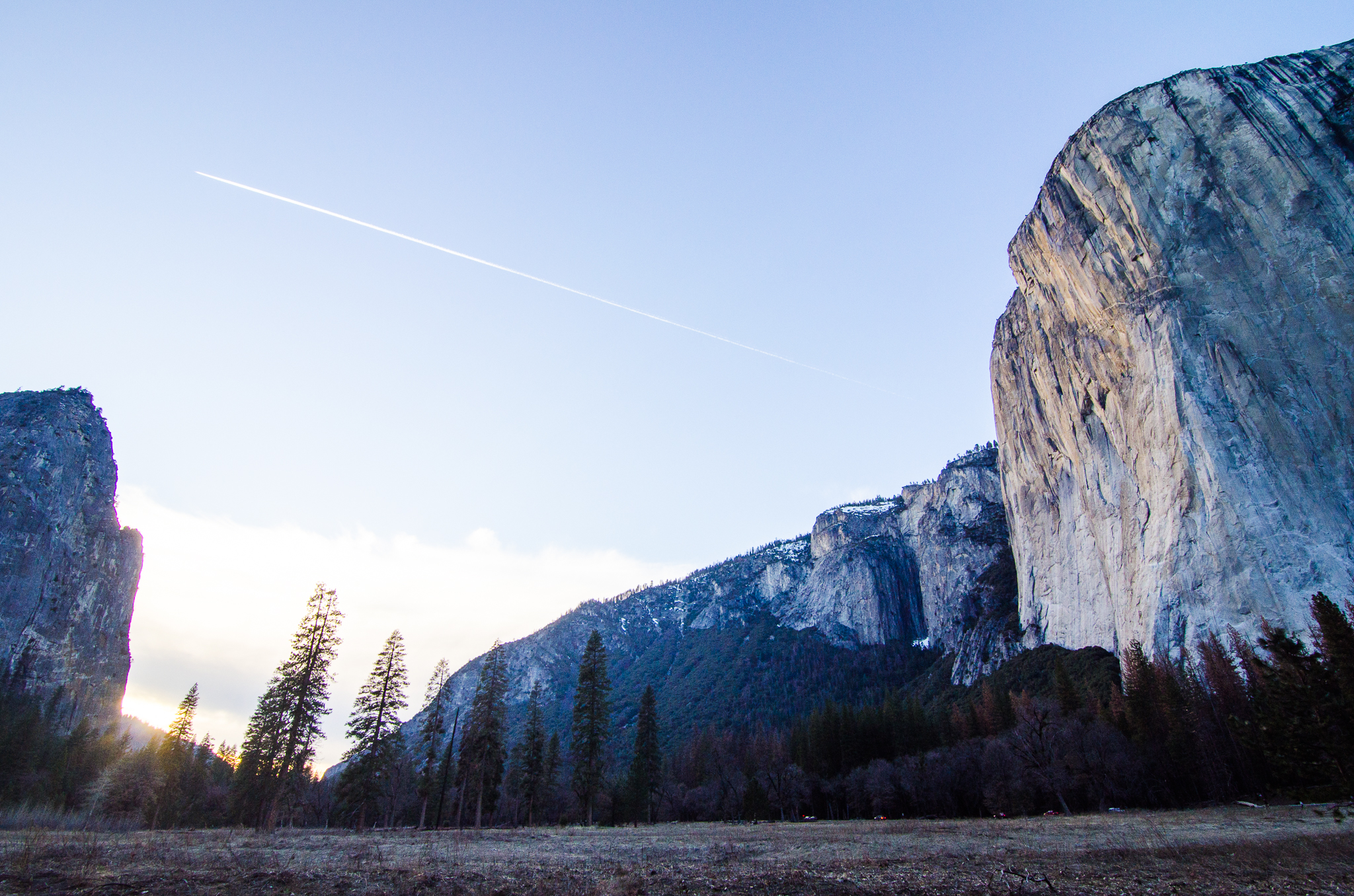 Watch the Sunset in El Capitan Meadow