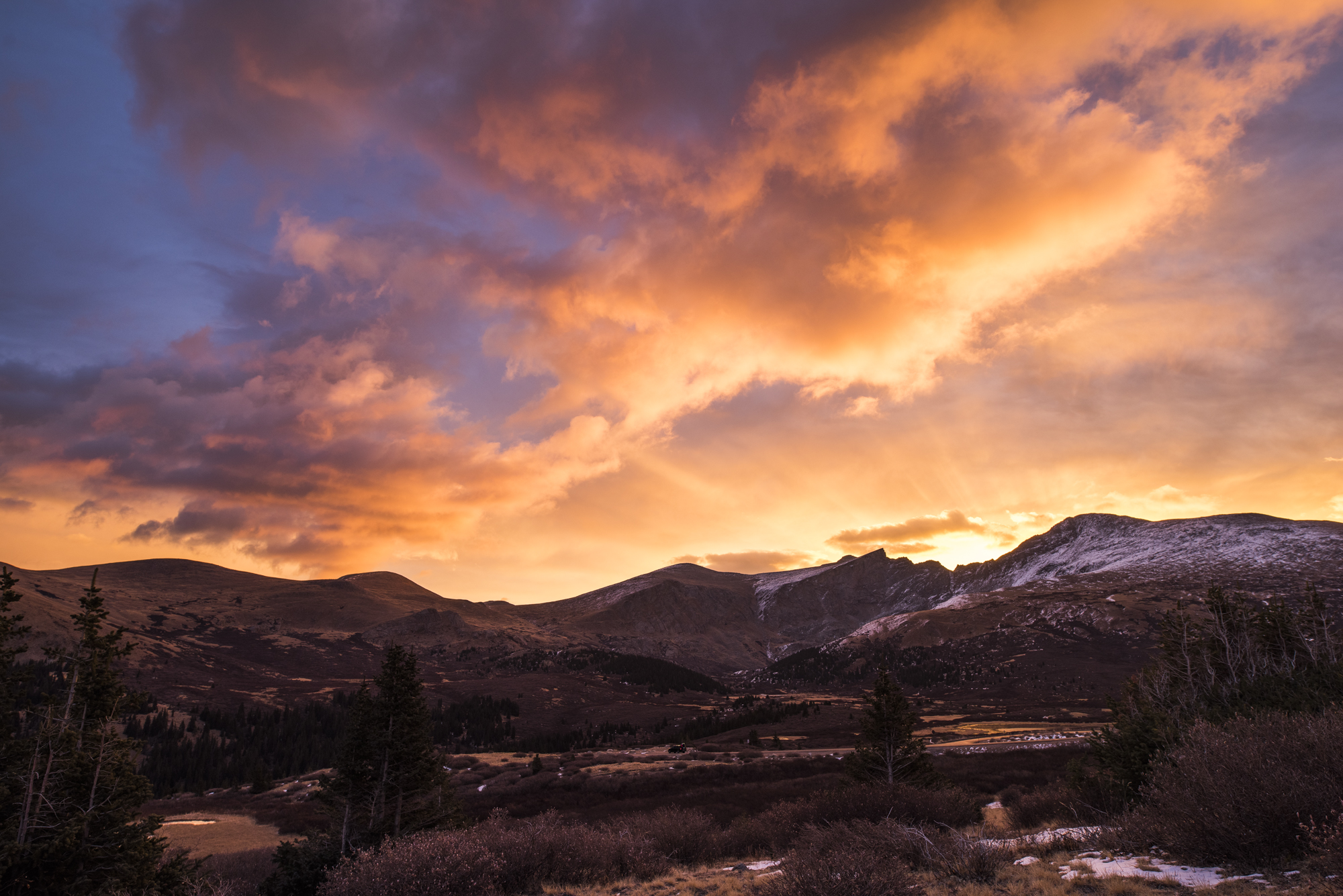Watch the Sunrise at Guanella Pass
