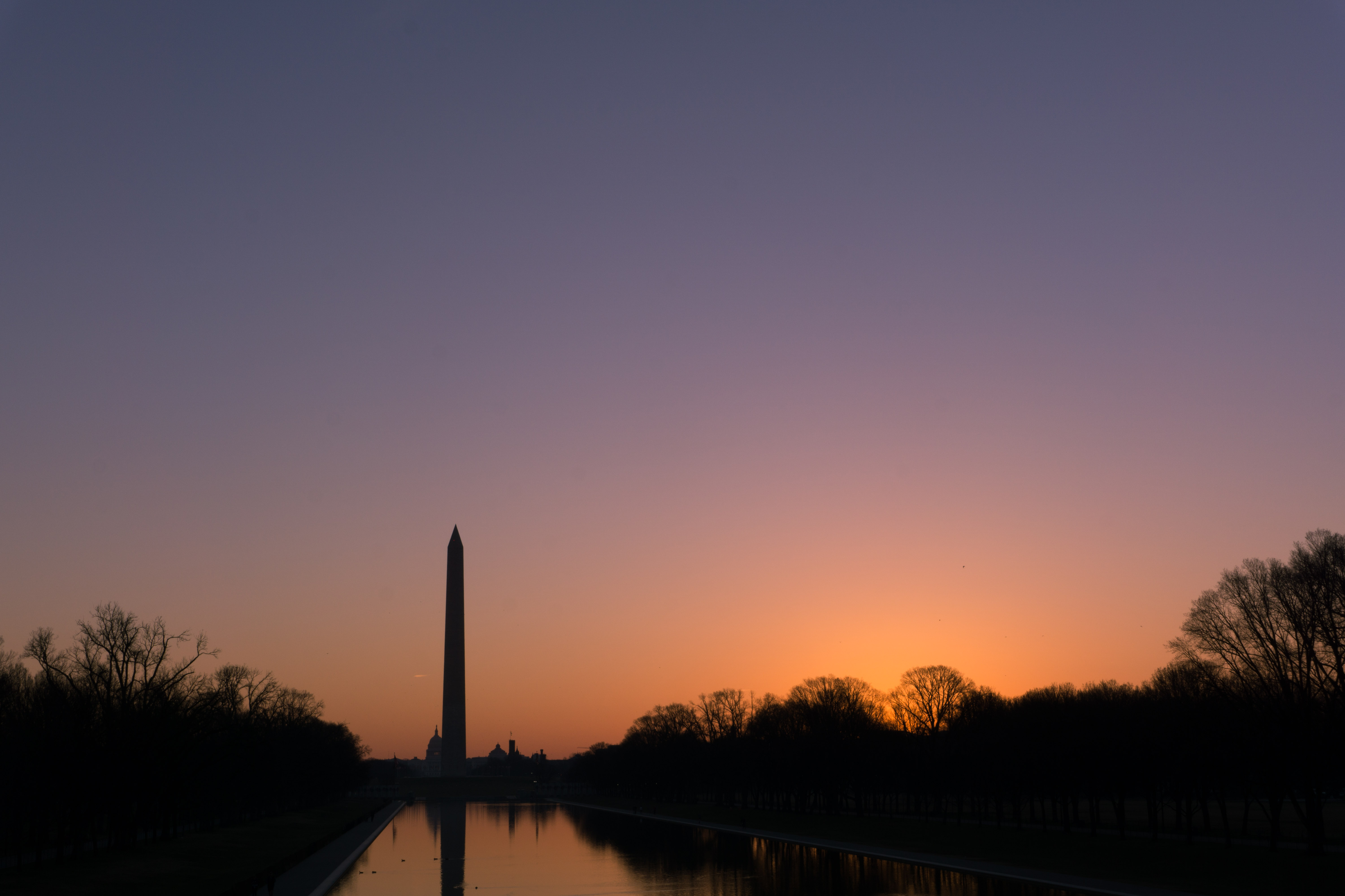 Photograph Sunrise at the Lincoln Memorial
