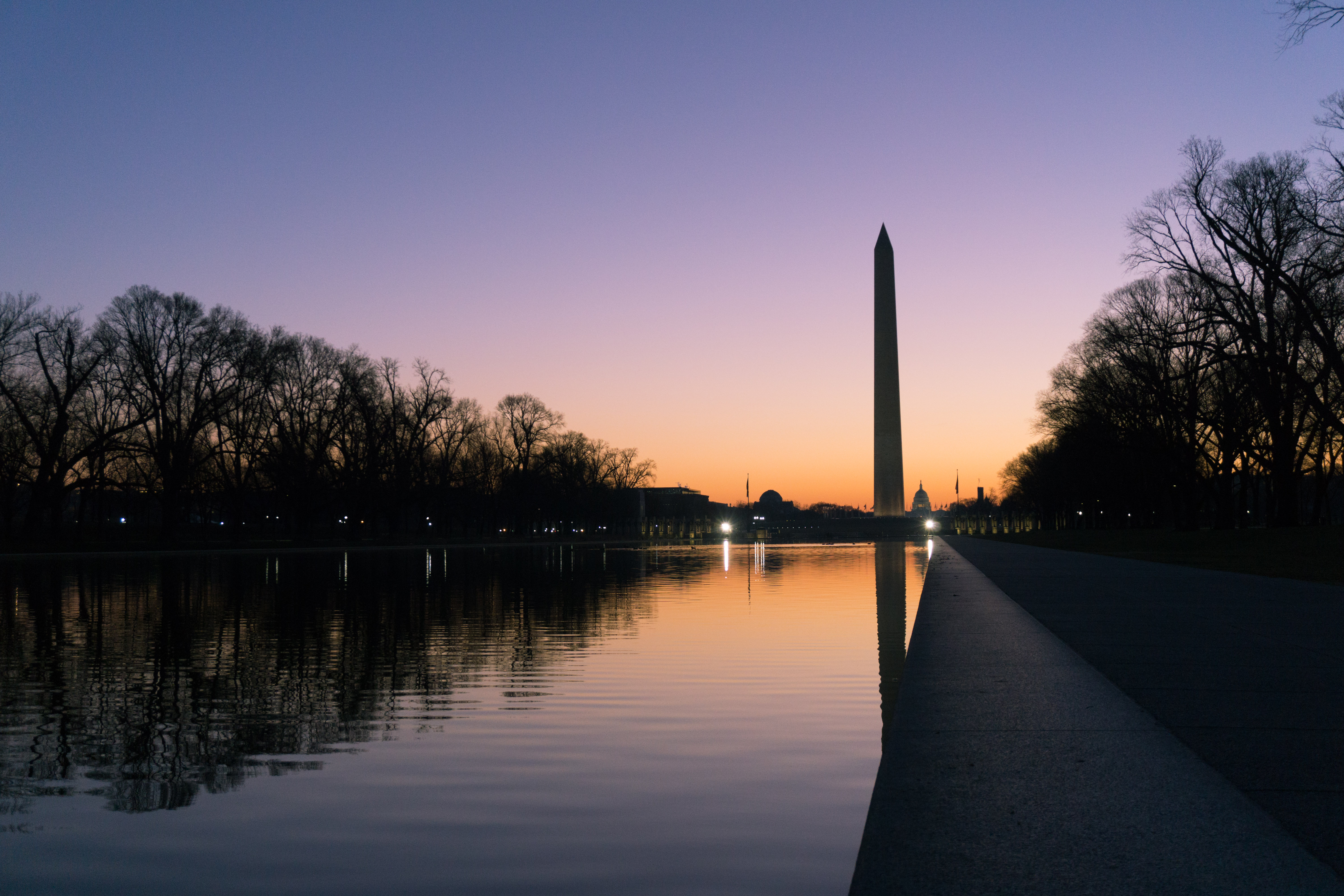 Photograph Sunrise at the Lincoln Memorial