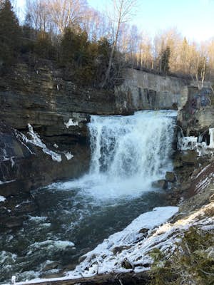 Hike to Cataract Falls at Forks of the Credit Provincial Park