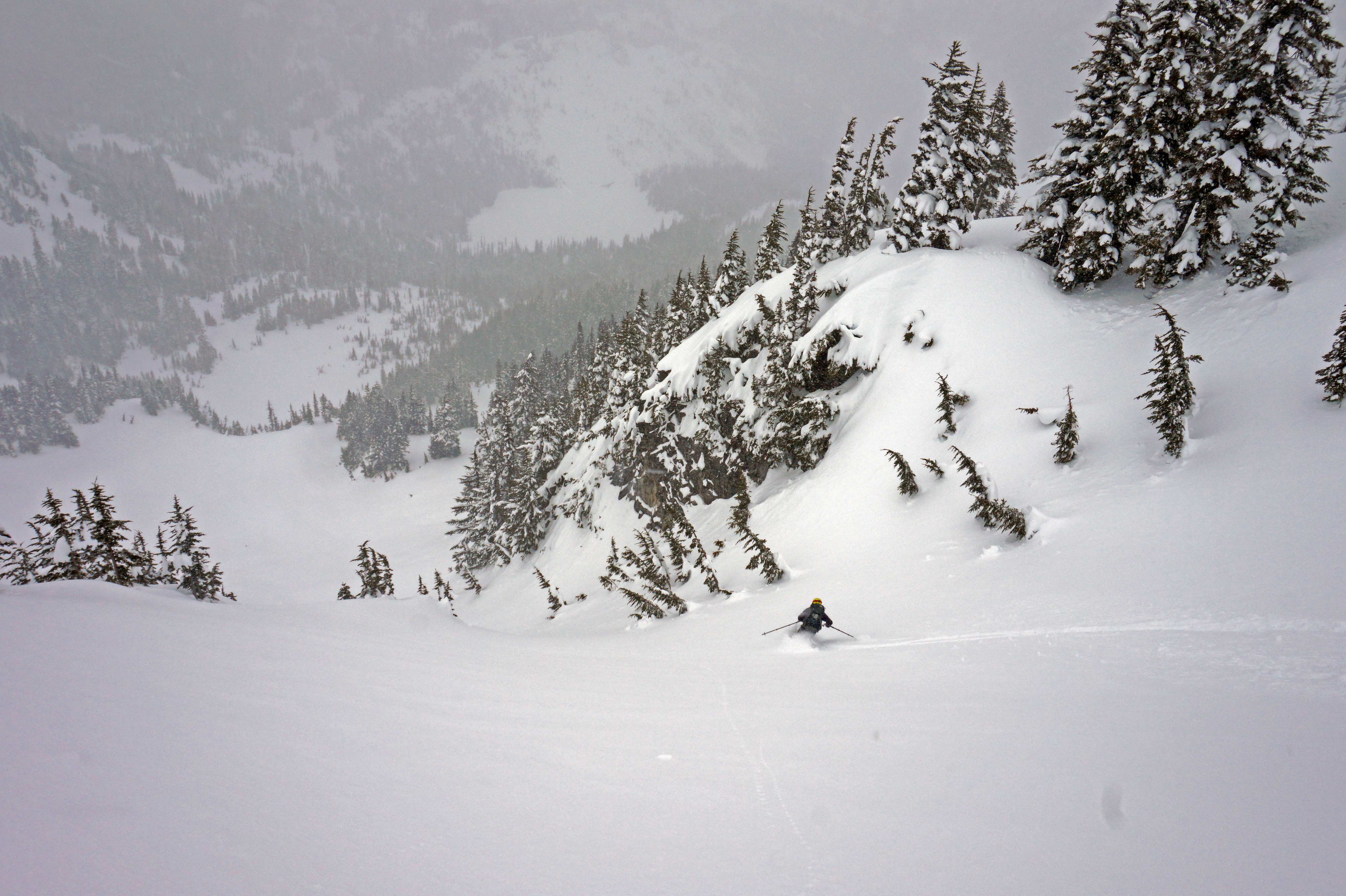 Ski Tour to The Castle & Pinnacle Peak