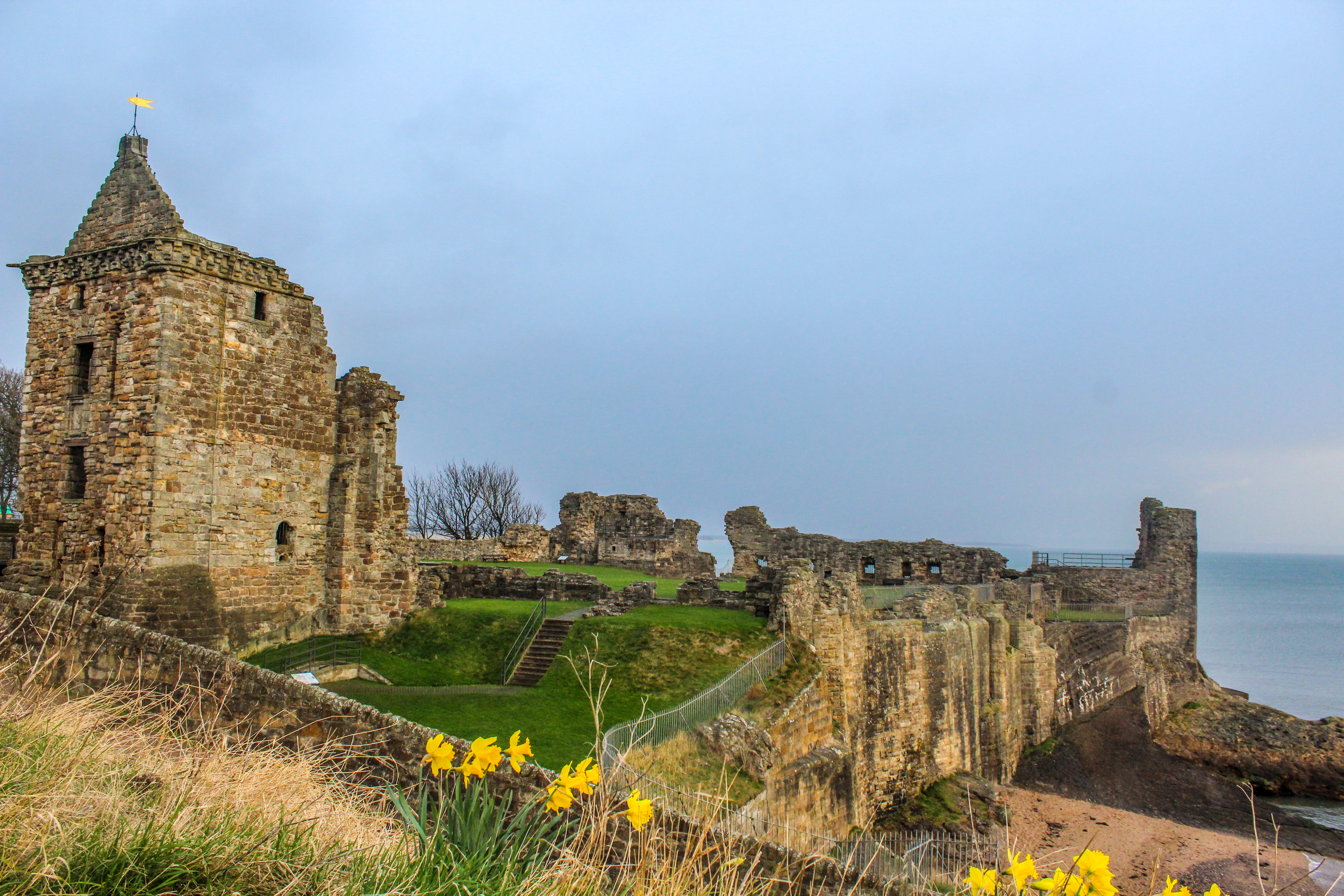 Catch A Sunrise at the St. Andrews Castle