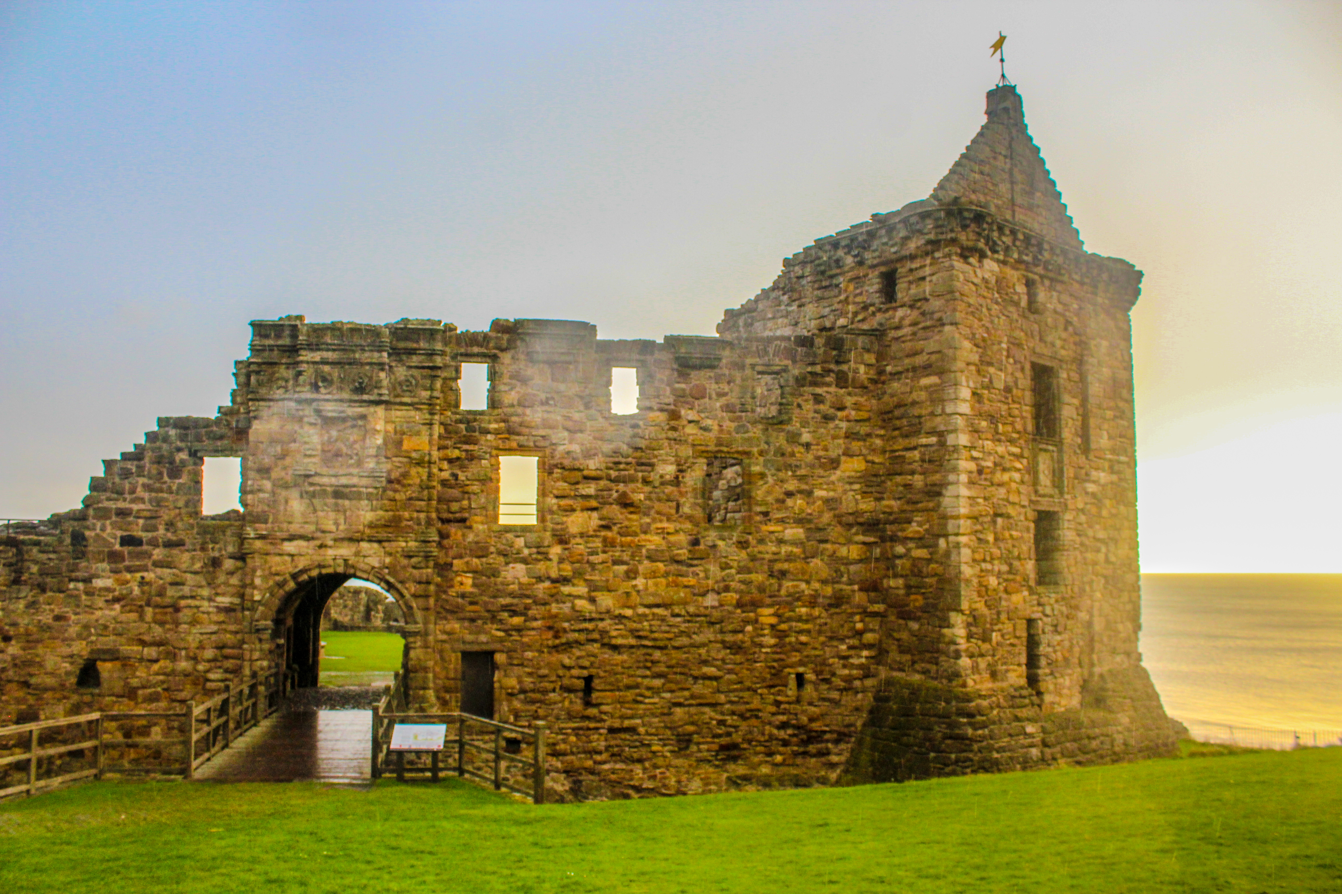 Catch A Sunrise at the St. Andrews Castle