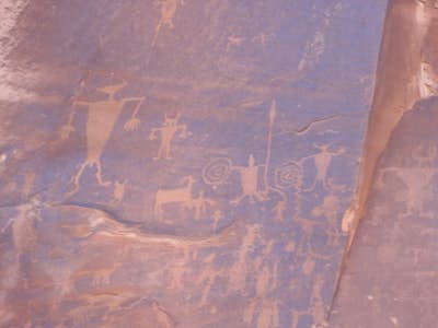 Visit the Potash Road Petroglyphs