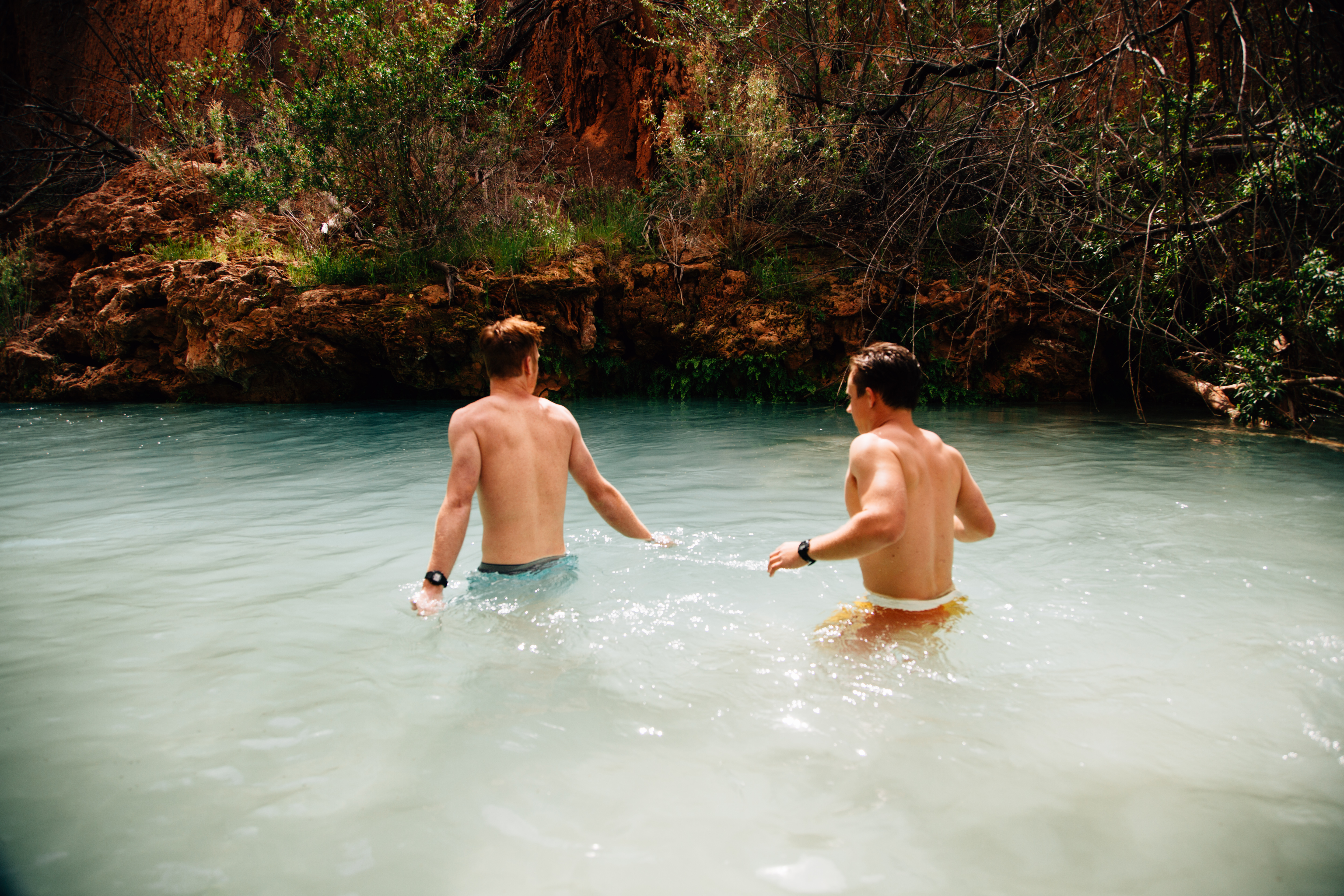 Hidden Falls in the Havasupai Reservation